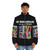Los Ingobernables de Japon anime inspired puffer jacket - men front