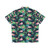 Bright flamingo Hawaiian shirt with tropical pattern - Back