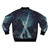 The X-Files Mulder Bomber Jacket with UFO and Alien Motifs - Back