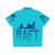 Raft Hawaiian Shirt with Tropical Ocean and Sea Life Design - Back