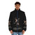 Lara Croft Tomb Raider Puffer Jacket featuring video game inspired design elements - men front