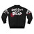 One Cut of the Dead horror comedy themed bomber jacket in black, white, and red colors - Back