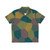 Abstract camo Hawaiian shirt for aviation enthusiasts and pilots