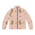 A colorful, patterned puffer jacket from the Canadian brand La Petite Vie
