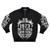50th birthday bomber jacket made in 1973, featuring vintage 1973 design and "50 Years Of Being Awesome" text
