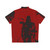 Big Boss MGS3 Red Black Hawaiian Shirt - Back