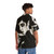 Raccoon Hawaiian Shirt with Modern Black and White Art - People Back