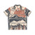 Winter Pursuits Hawaiian Shirt featuring wildlife, mountains, and forest scenery