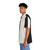Bicolor black and white hawaiian shirt - People Left