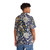 Vintage-Inspired Art Nouveau Hawaiian Shirt with William Morris Botanical Floral Design - People Back