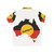 Kamilaroi Aboriginal Australian Hawaiian Shirt with Tribal Print - Back