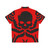 Hydra Badge Black Marvel Hawaiian Shirt - Back