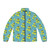 Kowhai Gold Puffer Jacket with Yellow Flowers