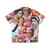 Queen Elizabeth II Hawaiian Shirt featuring a pop art collage design - Back