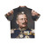 Vintage Hawaiian shirt featuring a colorized portrait of Kaiser Wilhelm II