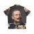 Vintage Hawaiian shirt featuring a colorized portrait of Kaiser Wilhelm II - Back
