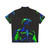 Quavo Neon Hawaiian Shirt - Back