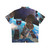Hubble Space Telescope Hawaiian Shirt with Galaxy Print - Back