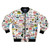 Musical Logos Bomber Jacket featuring iconic theatre and musical logos