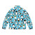 Person wearing a puffer jacket with penguin silhouettes - Back
