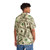 100 dollar bills Hawaiian shirt with graphic money print design - Flat lay