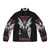 Knights Templar Crusader Tactical Puffer Jacket with storm, hurricane, and battle imagery