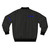 Yamaha R1 pattern bomber jacket featuring the iconic Yamaha R1 motorcycle design - Back
