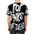 Retro pop punk graphic t-shirt with "Pop Punks Not Dead" design - men back