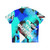 Push The Button Gig Hawaiian Shirt for Trance Music Fans - Back