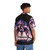 Purple Sky Dragon D20 Hawaiian Shirt - People Back
