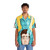 Rhysie's Borderlands Hawaiian Shirt with cyborg design - People Front