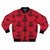 Magneto Marvel Bomber Jacket with "Magneto Was Right" Text