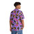 Purple Hawaiian Shirt with Judge Judy Print - People Back