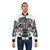 Haida Tlingit Raven Totem Bomber Jacket featuring indigenous tribal artwork and design - Lifestyle