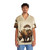 Rhinoceros Hawaiian Shirt with Tropical Flowers and Plants - People Front