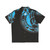 Hopi Bear Paw Hawaiian Shirt with Turquoise Accents