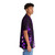 Purple dragon scales pattern on a Hawaiian shirt - People Pight