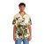 Botanical and skeletal Hawaiian shirt design - People Front