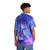Purple and blue hawaiian shirt with lapis lazuli pattern - People Back