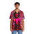 Retro Vintage Hawaiian Shirt with Sly and the Family Stone Inspired Design - People Front