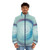 Kinoko Teikoku Uzu Ni Naru Puffer Jacket featuring the Japanese indie band's swirling, dream-like aesthetic - men front