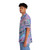 Holographic Hawaiian shirt with colorful graphic design - People Left
