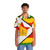 Zimbabwe Hawaiian Shirt with Vibrant African Flag Design - People Front