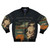 Poirot Detective Story Bomber Jacket with Agatha Christie's Death on the Nile Movie Imagery