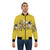 Bomber jacket featuring Wassily Kandinsky's abstract art painting "Transverse Lines (1923)" - Lifestyle
