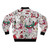 Psychedelic and funky urban style bomber jacket - Back