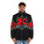 Kindig Classic Puffer Jacket with Vintage Car Graphic - men front