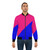 Colorblock pink and blue bomber jacket by Enid Guinn - Lifestyle