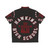 Hawkins High School Hawaiian Shirt with Stranger Things Demogorgon Monster Design - Back