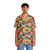 Colorful Hawaiian shirt with tropical floral pattern - People Front
